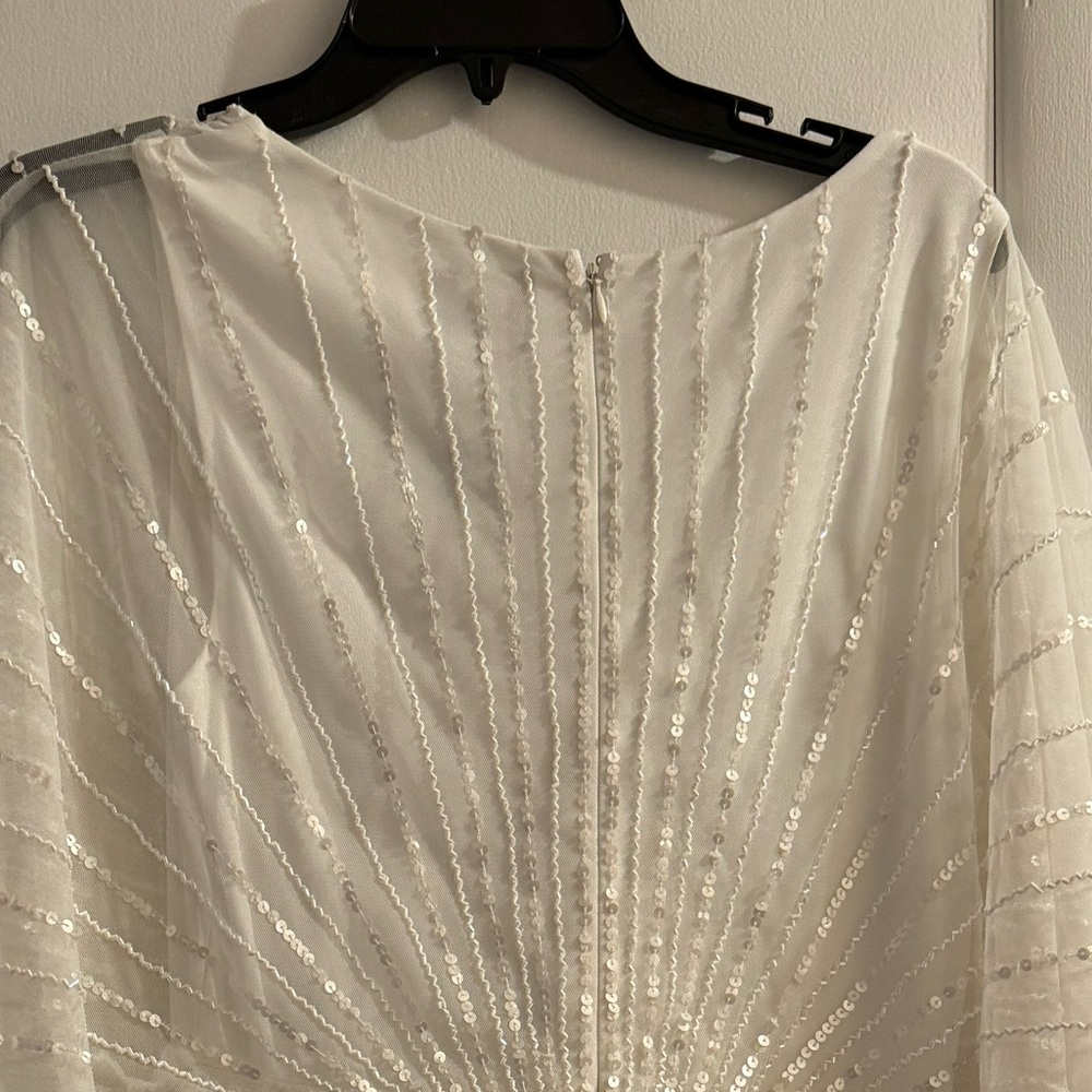 Stunning partial sequined dress.